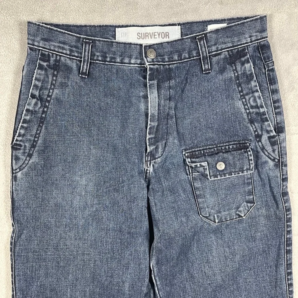 Gap Surveyor Jeans Mens 30x32(30) Blue Vintage Y2K Bootcut Fit 112434-00-1‎